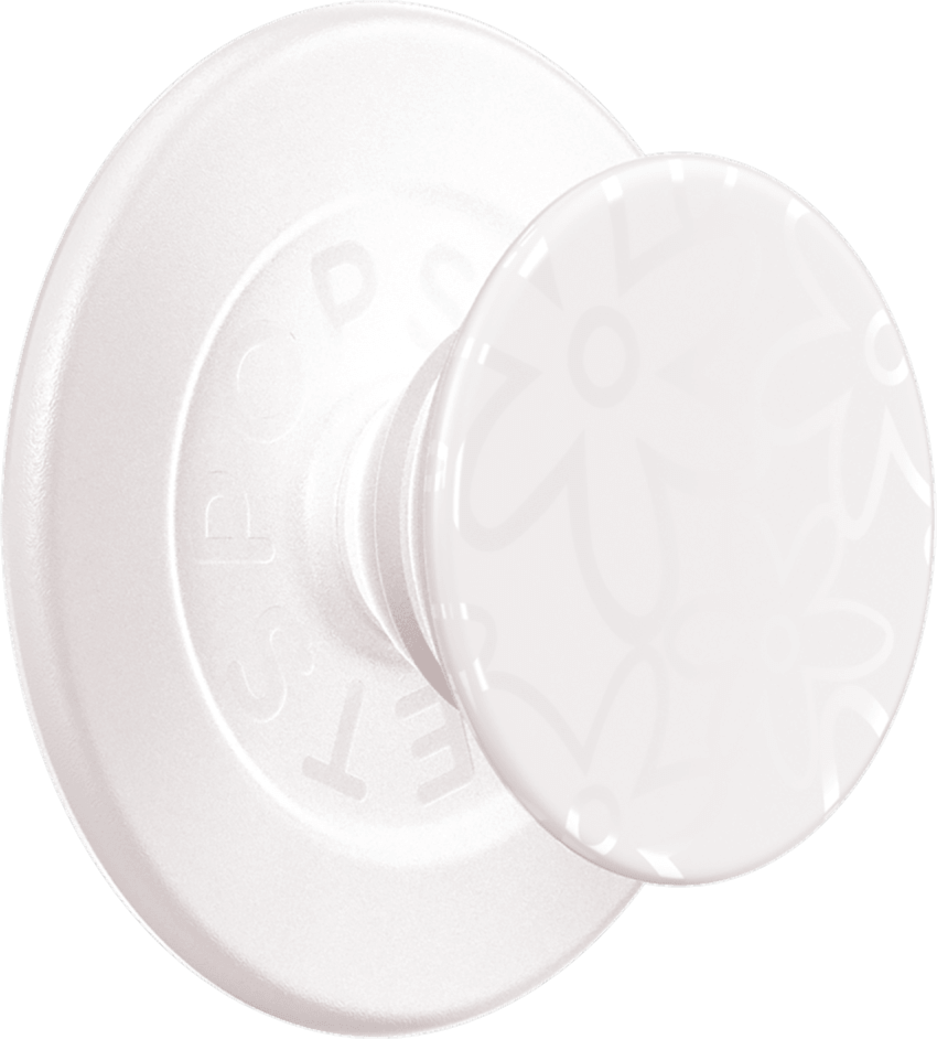 PopSockets 807028 PopGrip pour MagSafe Rond avec Anneau Adaptateur Horchata