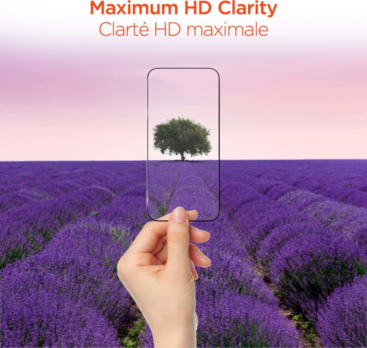 Samsung Galaxy S26+ HyperGear Edge-to-Edge Glass Screen Protector w/Dust-Free Install Tray clear