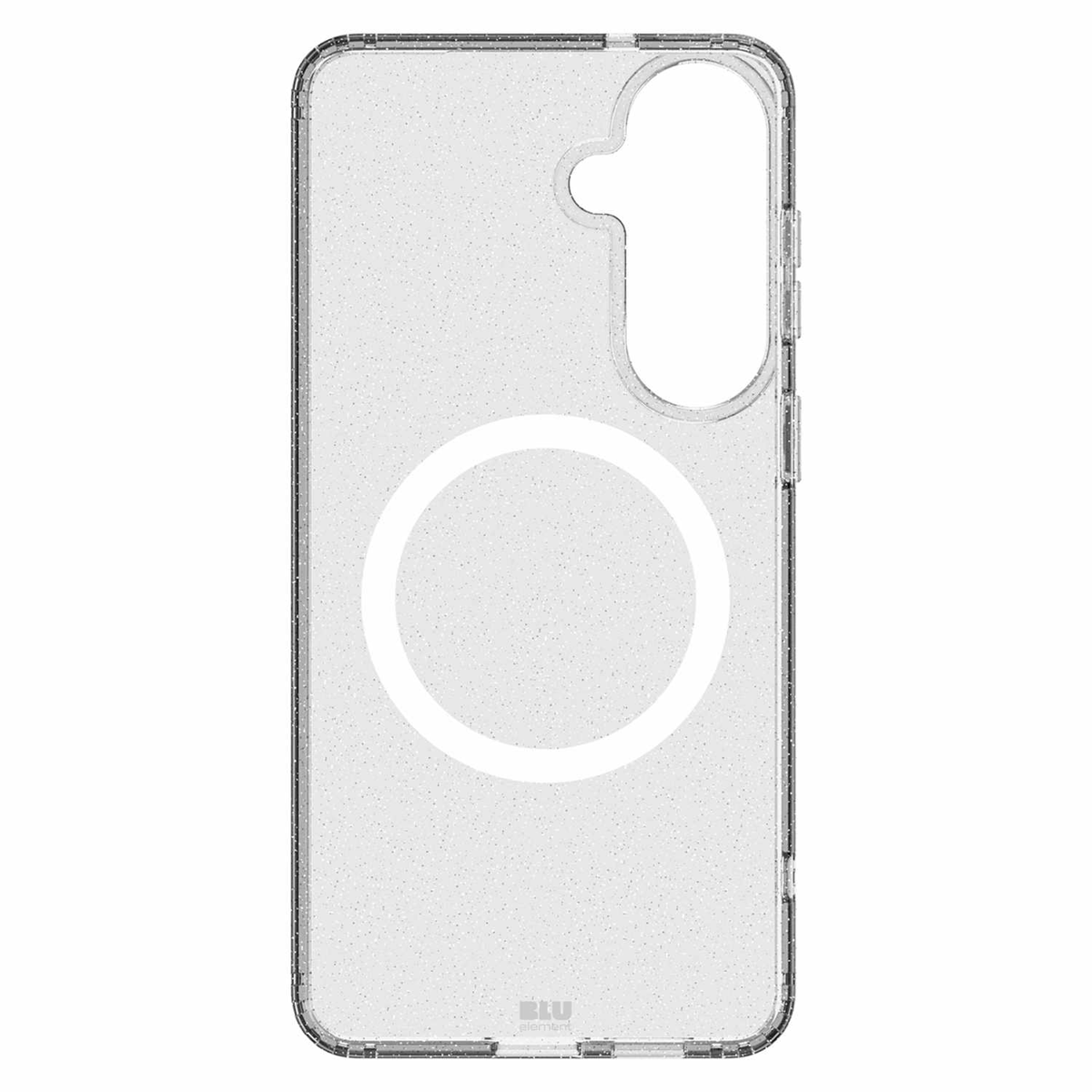 Blu Element BEDZGLS261 Étui DropZone Rugged Glitter avec Magnets Clear pour Samsung Galaxy S26