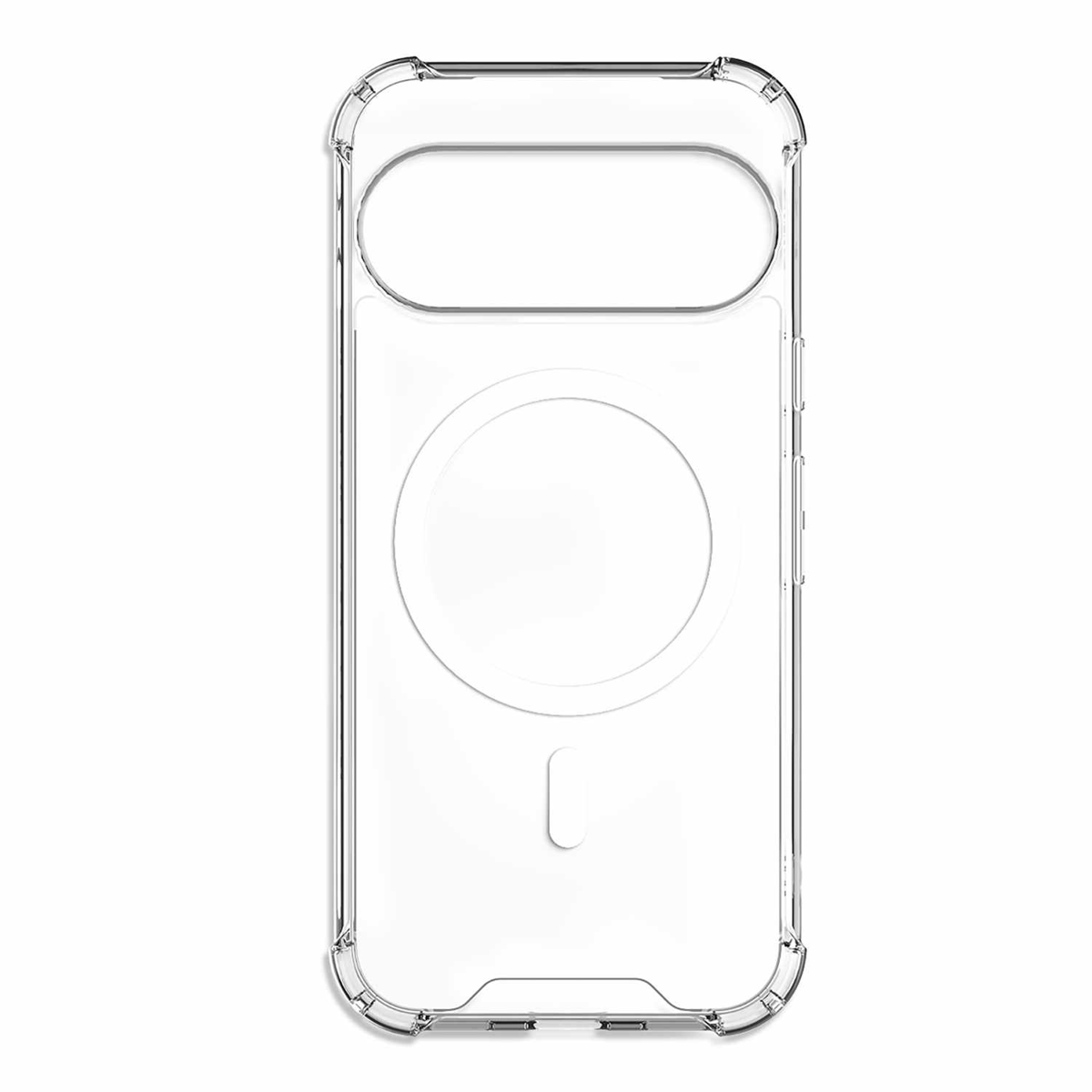 Blu Element - Dropzone Rugged Case w/Magnets Clear for Google Pixel 11 Pro