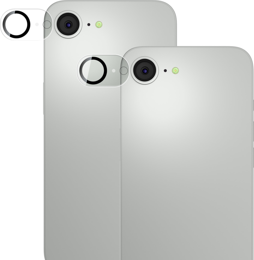The HyperGear Lens Protector features a shock-absorbing body and scratchproof shield to safeguard the camera lenses from accidental damage.