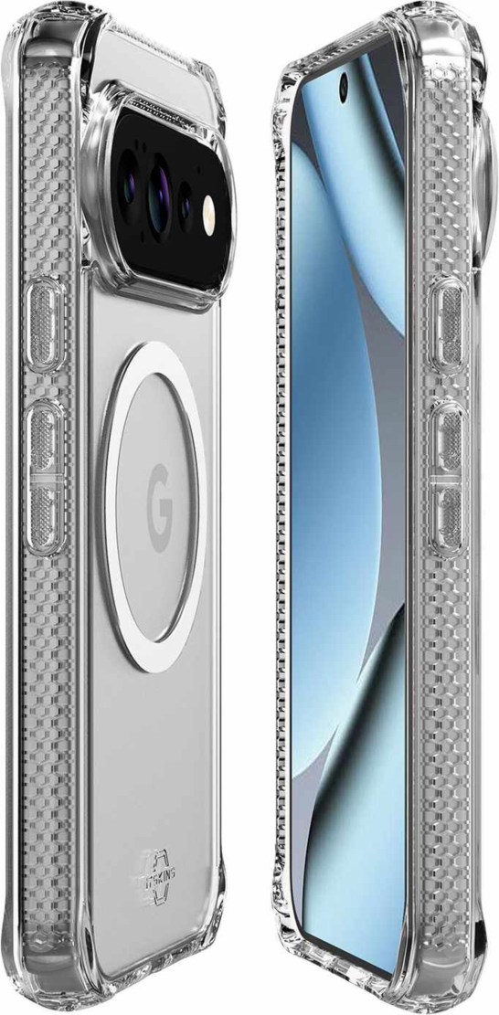 ITSKINS - Hybrid_R Clear Magsafe Case for Google Pixel 11 Pro - Transparent