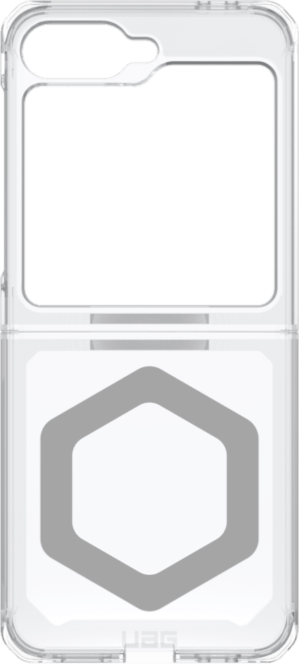 Samsung Galaxy Z Flip6 UAG Plyo Pro Case w/MagSafe - Ice/Silver