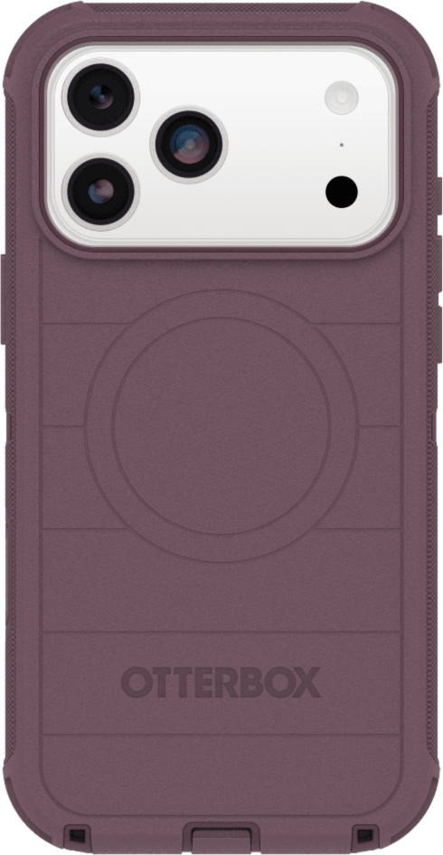 The OtterBox Defender Series Pro with MagSafe is the toughest case providing rugged protection against harsh drops. Equipped with MagSafe magnets and non-slip texturing.