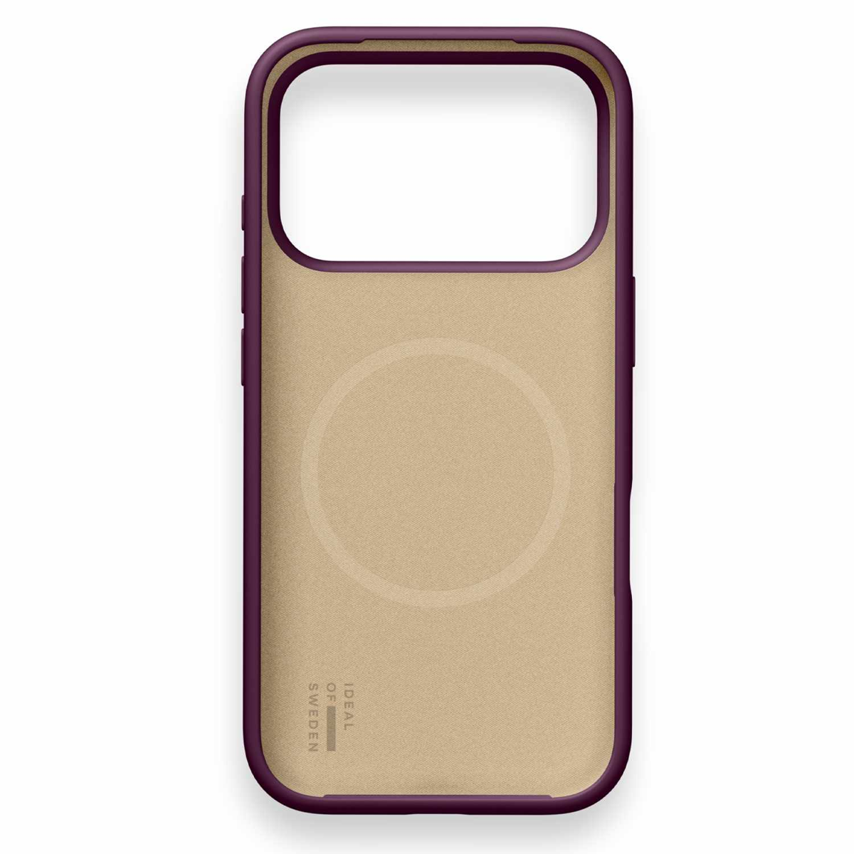 Ideal of Sweden - Soft Swirl MagSafe Case Velvet Plum for iPhone 18 Pro Max/17 Pro Max