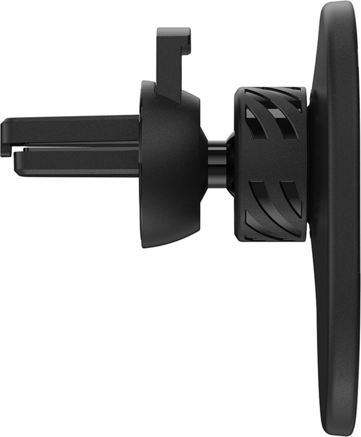 Bringing your phone along on a drive is a snap with the OtterBox Car Vent Mount for MagSafe.