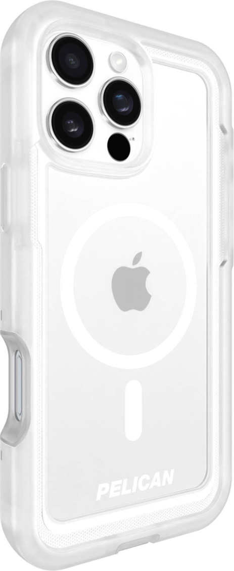 18ft Drop Protection,
Strong Built-In Magnets For MagSafe,
Dual Layer Impact Protection,
Made From Recycled Materials,
Anti-Scratch Coatings,
Textured Sides For Enhanced Grip,
Included Phone Holster/Stand, and
Lifetime Warranty.