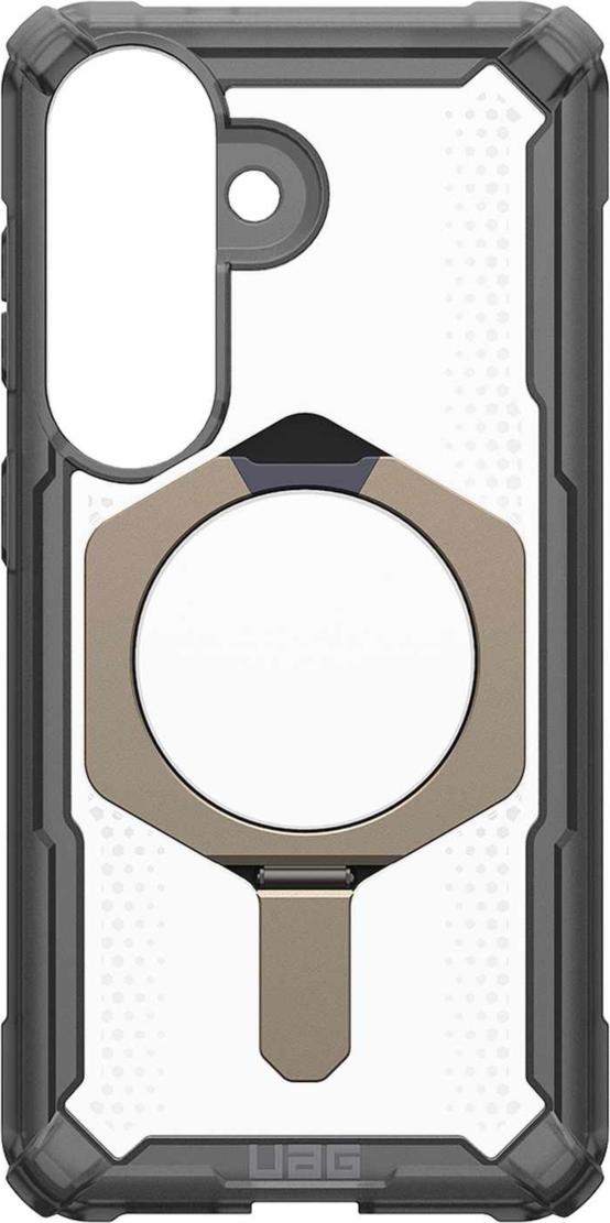 UAG - étui robuste Plasma XTE avec support et aimants Noir/Titane pour Samsung Galaxy S26