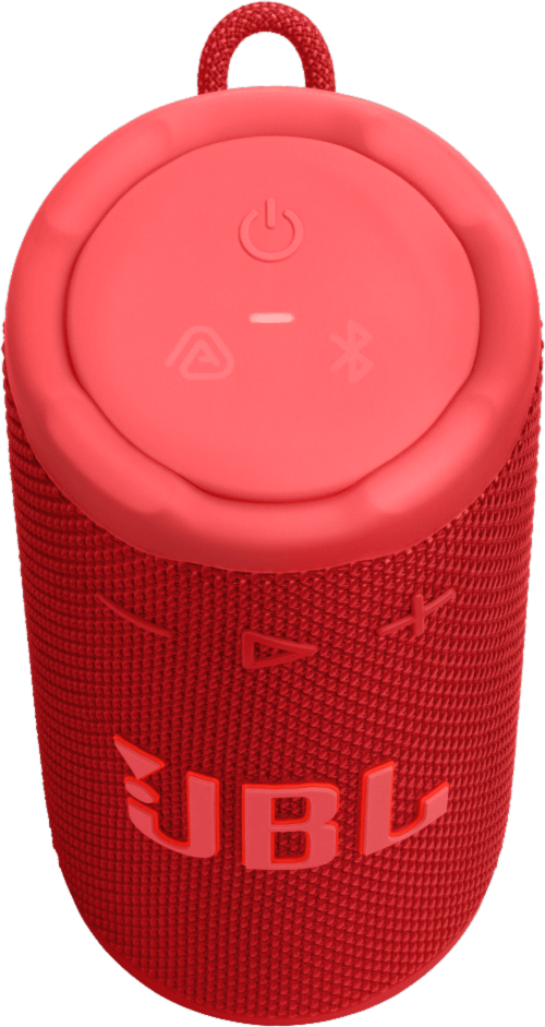 Compact Bluetooth speaker with bold JBL Pro Sound and ambient light