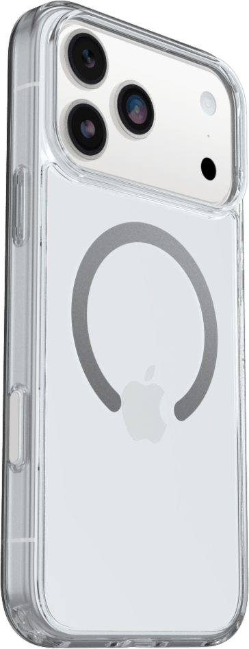 OtterBox 7798855 Étui Symmetry Clear MagSafe avec Contrôle de la Caméra Clear with Bleu Tint (Clear) pour iPhone 17 Pro Max