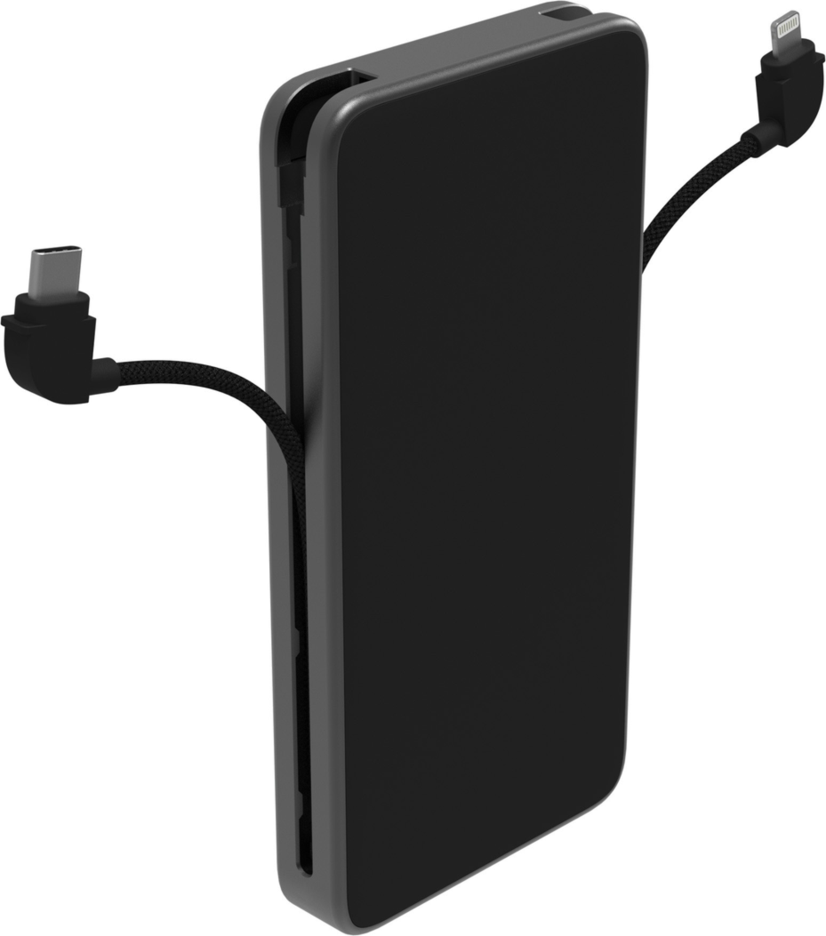 Mophie - Powerstation Plus 2024 Power Bank 10000 Mah - Black