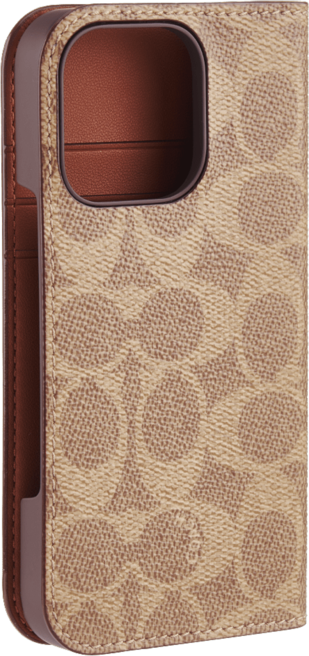 tui portefeuille exclusif C de Coach pour iPhone 16 Pro