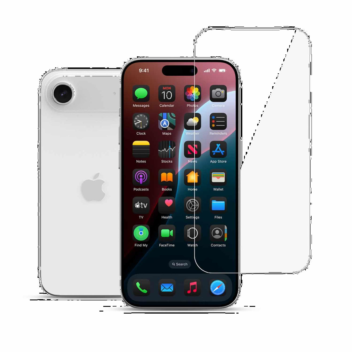 22 cases - Tempered Glass Screen Protector for iPhone Air