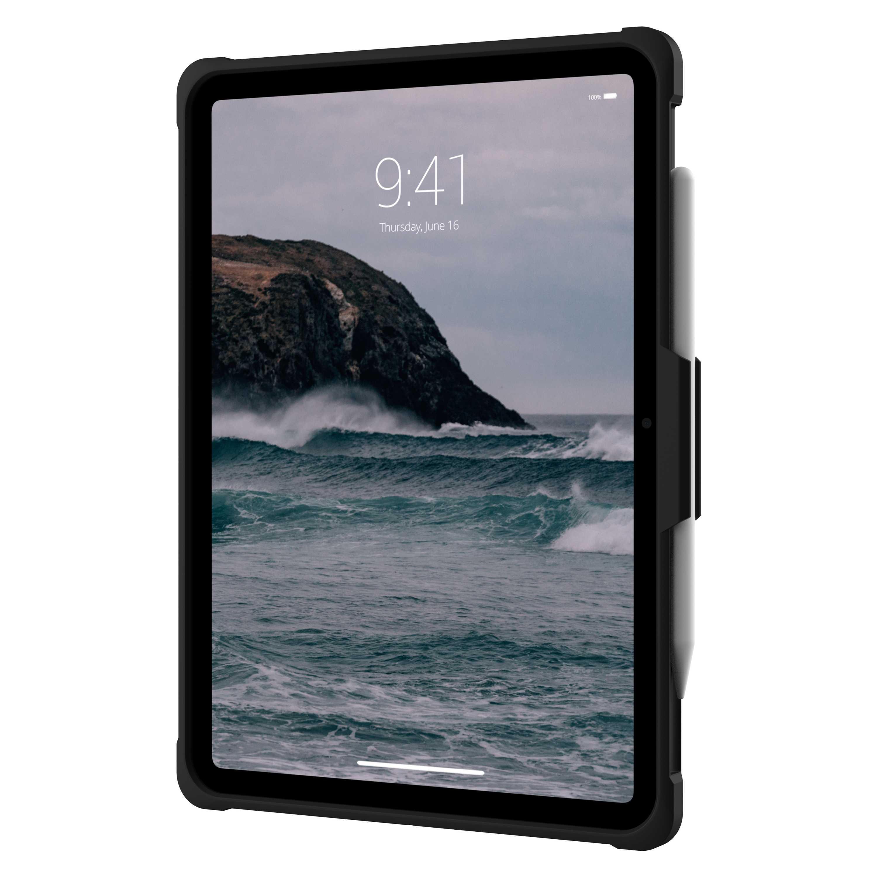 Urban Armor Gear Uag - Metropolis Folio Case With Handstrap For Apple Ipad 10.9 2022 - Black