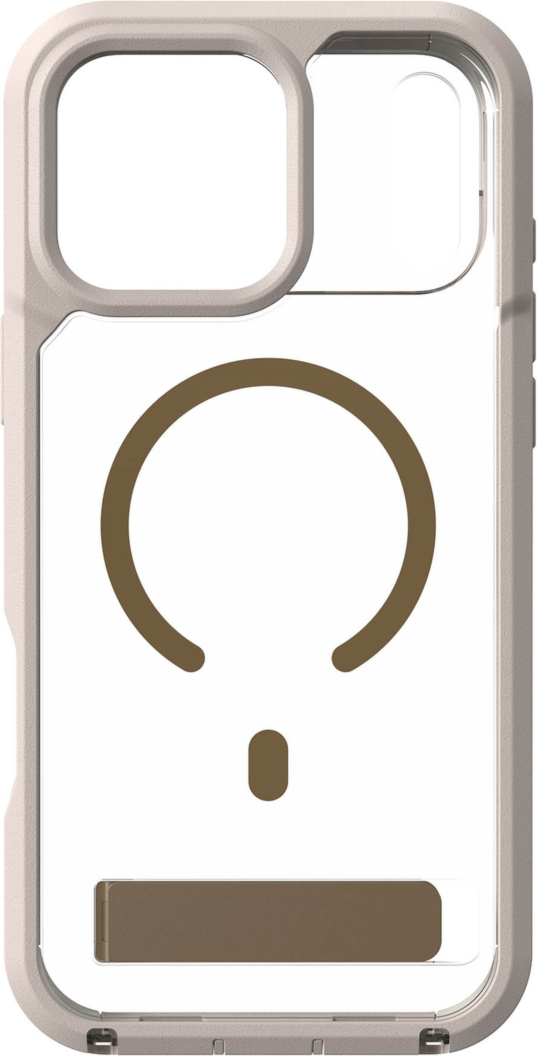 ZAGG - Rainier Snap MagSafe Case with Kickstand for Apple iPhone 18 Pro Max/17 Pro Max - Sandstone