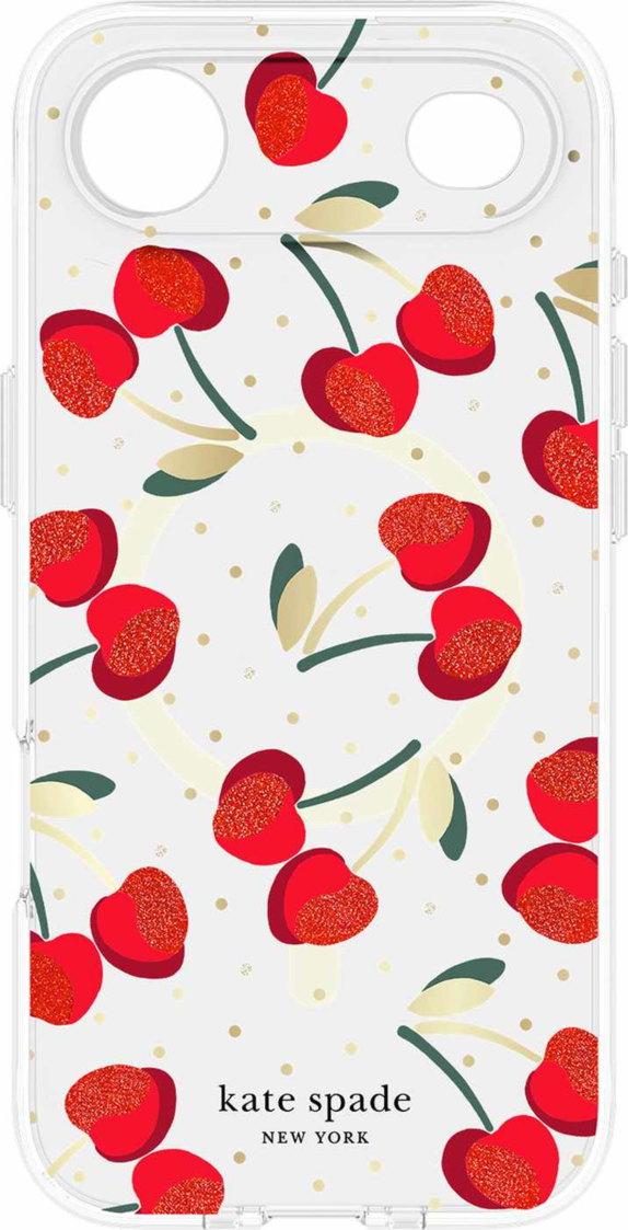 Kate Spade - Protective MagSafe Case for Apple iPhone Air - Cherry Dot