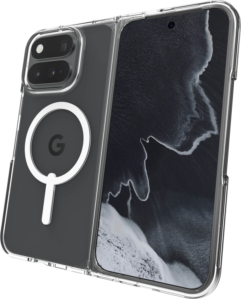 Google Pixel 11 Pro Fold ZAGG Graphene Crystal Palace Lite Snap Case - Clear
