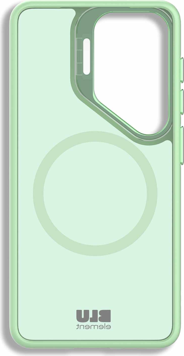 Blu Element - Coque Chromatic Kick avec aimants vert pâle pour Samsung Galaxy S26 FE/Galaxy S25 FE