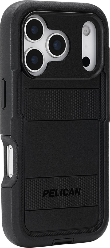 Pelican - Voyager MagSafe Case with Holster for Apple iPhone 17 Pro - Black