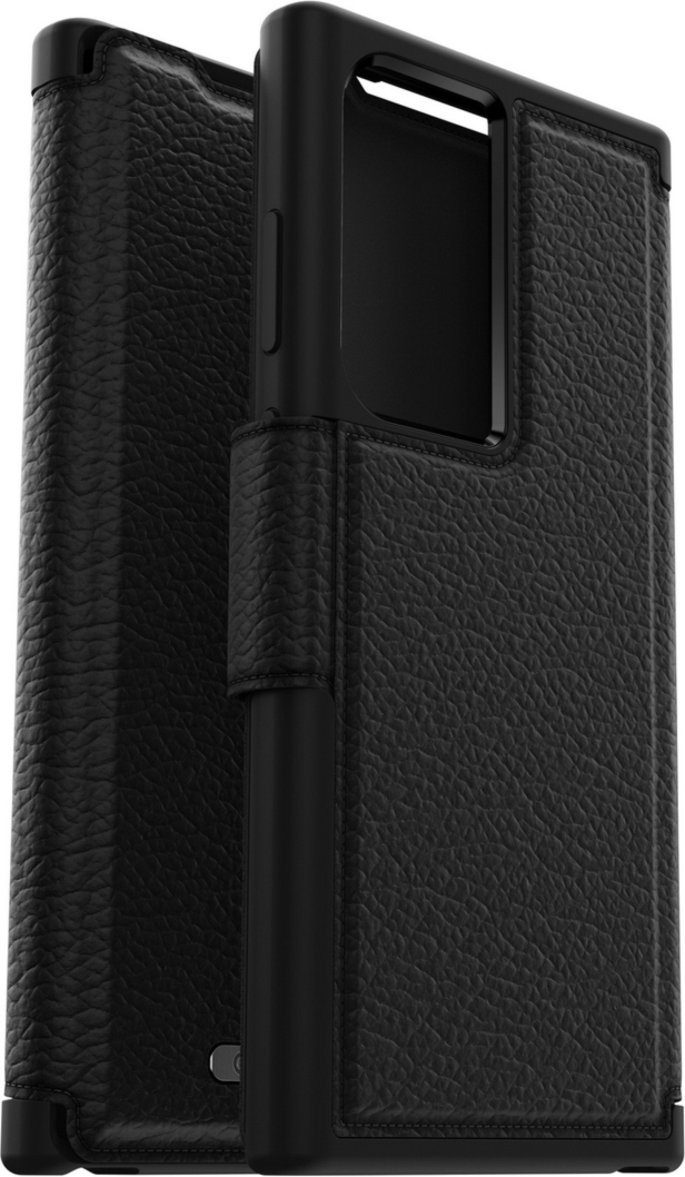 Otterbox - Strada Folio Case For Samsung Galaxy S23 Ultra  - Shadow