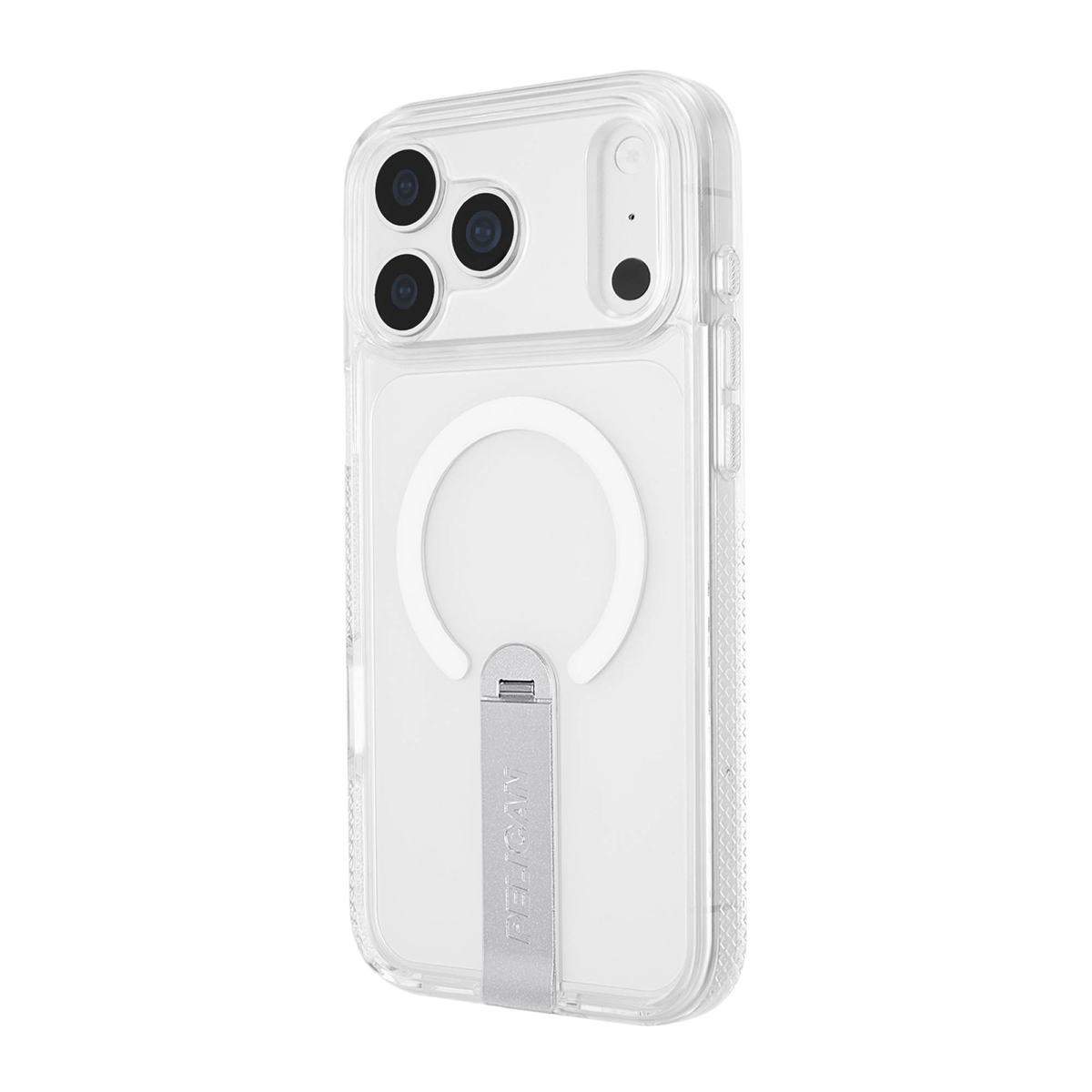Pelican Protector with Stand combines 16-foot military-grade drop protection with a built-in swivel metal kickstand and MagSafe compatibility.