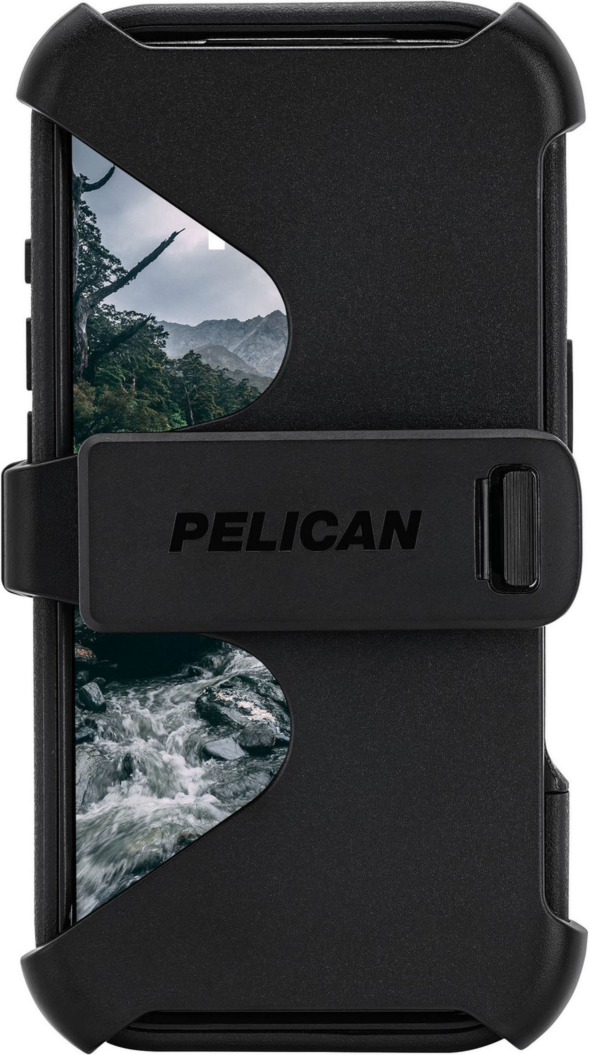 Pelican - Coque Voyager MagSafe avec étui de ceinture pour Apple iPhone 17 Pro - Noir