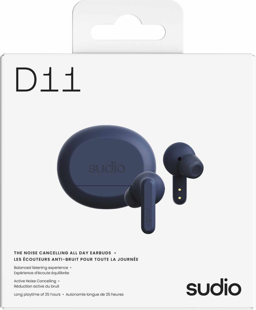 Sudio D11BLU Écouteurs Intra-Auriculaires D11 Bleu
