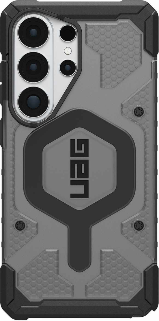 Urban Armor Gear (UAG) - Pathfinder Clear Case with Magnet for Samsung Galaxy S26 Ultra - Ash and Black