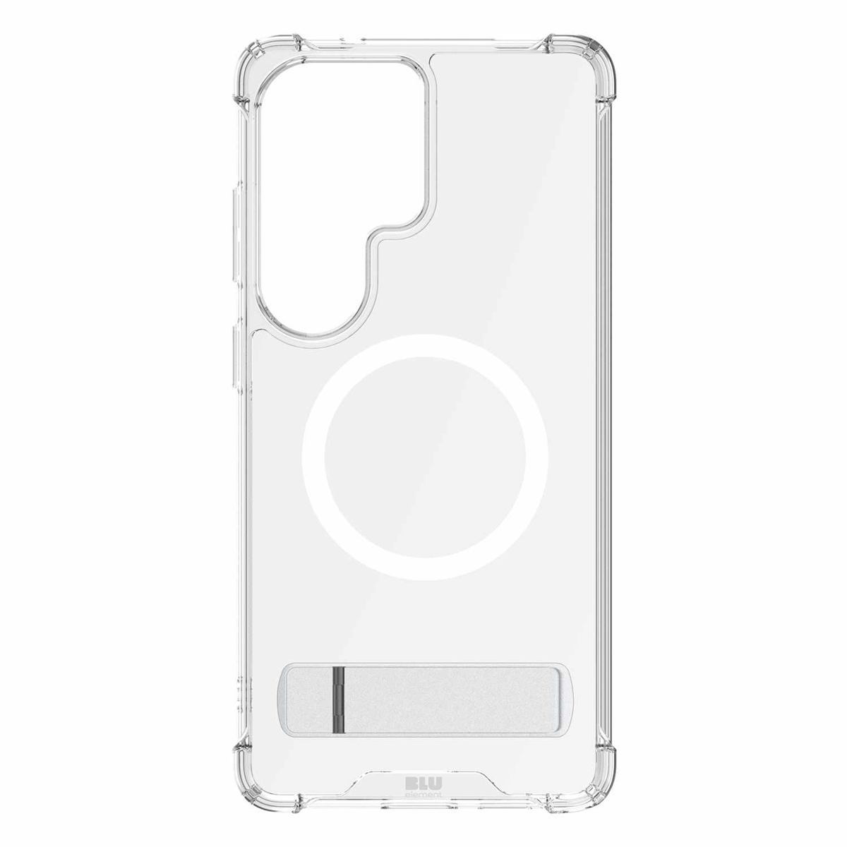 Blu Element BEDZKSS263 Étui DropZone Rugged Kickstand avec Magnets Clear pour Samsung Galaxy S26 Ultra