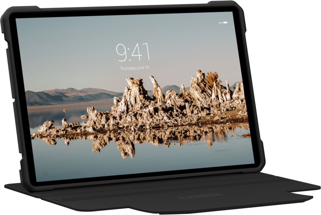 Samsung Galaxy Tab S10 Plus 12.4  UAG Metropolis SE Folio Case - Black