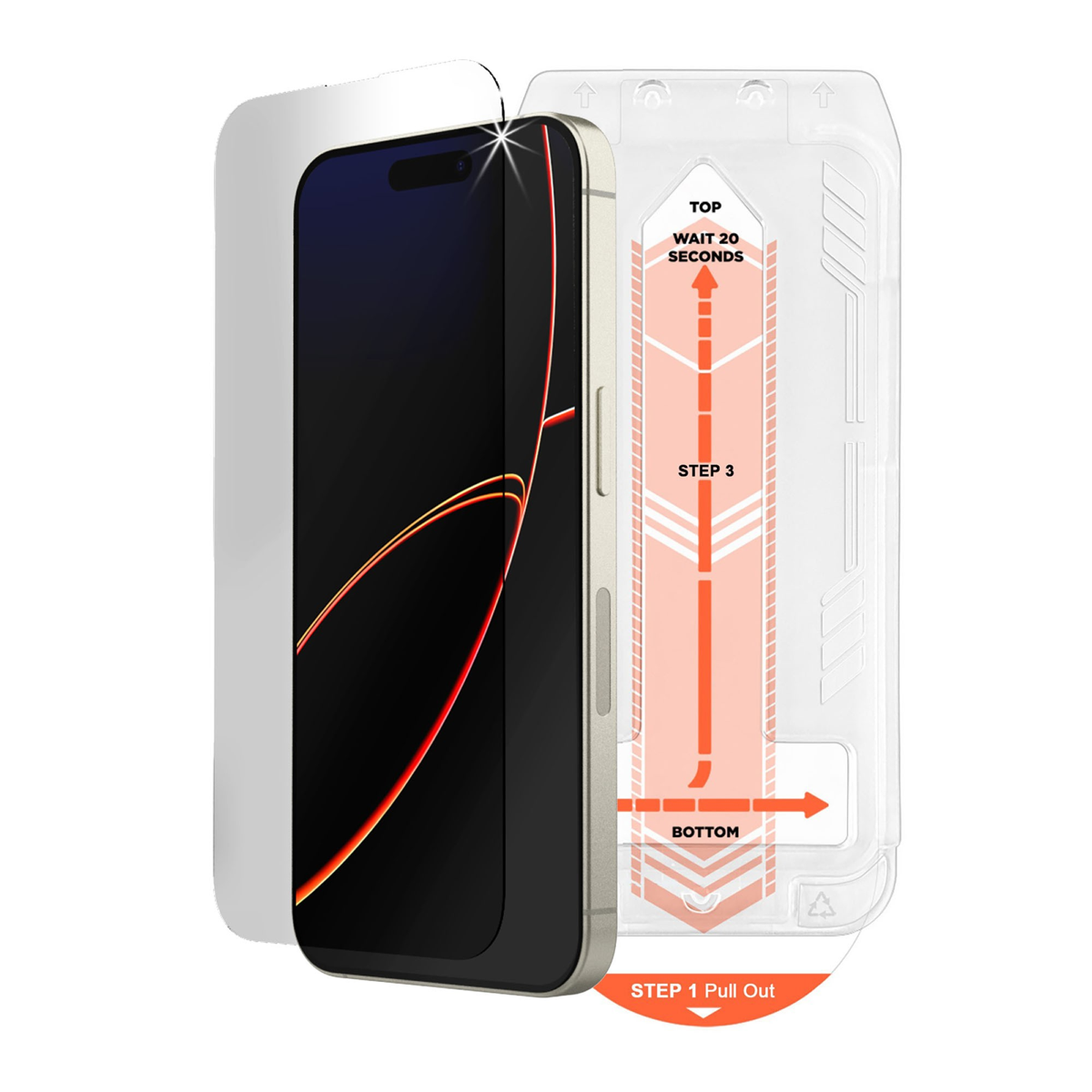 The HyperGear HD Tempered Glass Screen Protector is a tough, ultra-thin screen protector that safeguards devices against drops, scratches, and bumps.