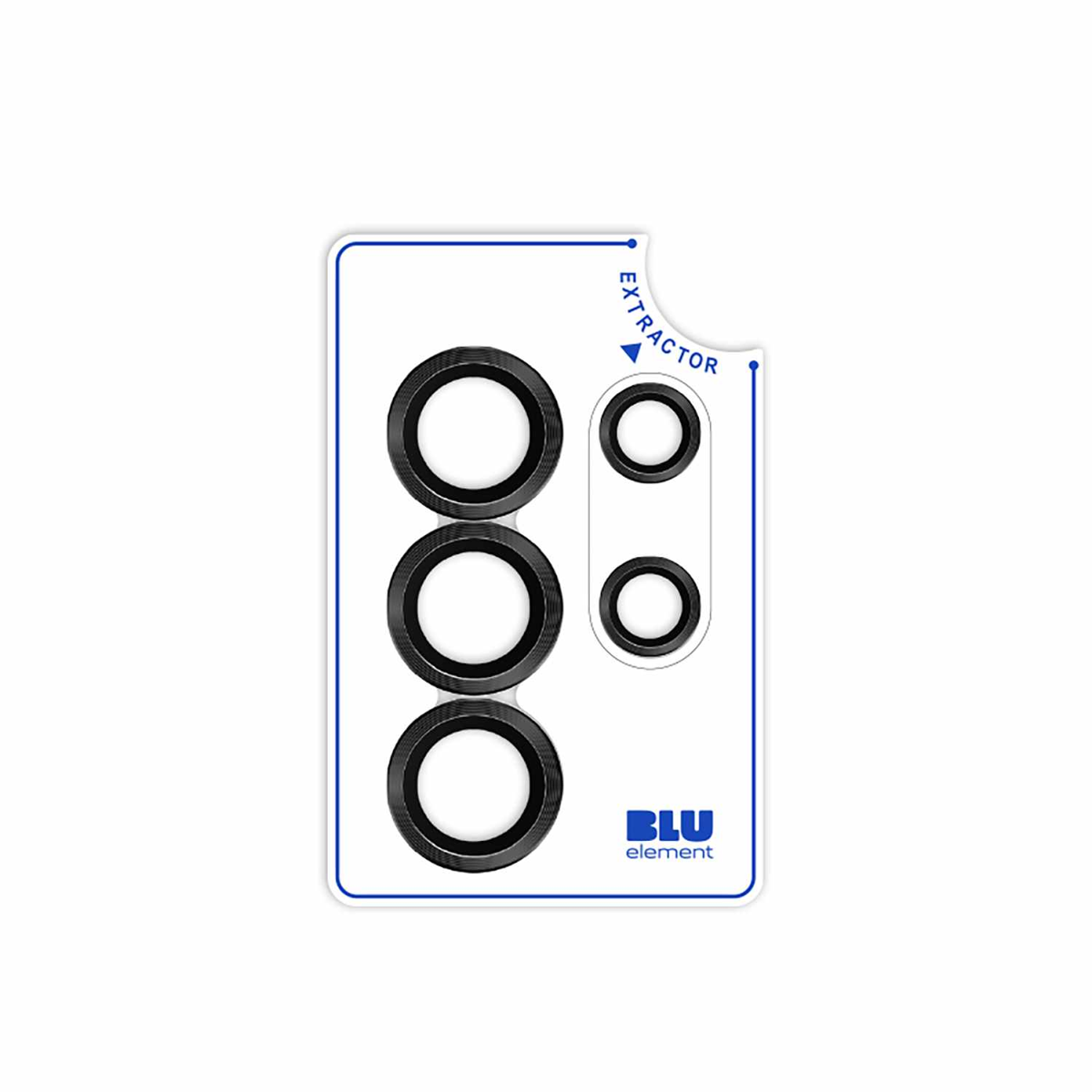 Blu Element - Aluminum 1 by 1 Lens Protector for Samsung Galaxy S26 Ultra clear