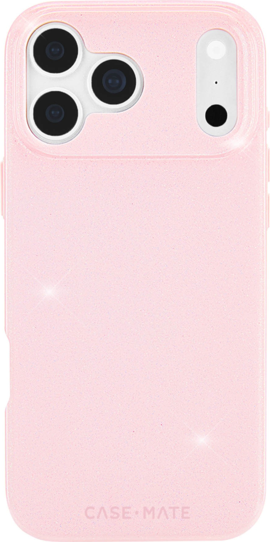 Case-Mate - Étui MagSafe opaque Twinkle pour Apple iPhone 18 Pro Max/17 Pro Max - Rose ballerine