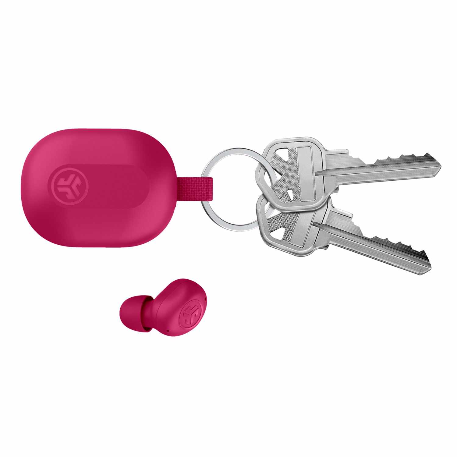 JLab IFCEBJBMINIRPNK124 JBuds Mini True Wireless Écouteurs Rose