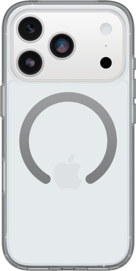 OtterBox - Symmetry Clear MagSafe Case w/Camera Control Clear with Blue Tint (Clear) for iPhone 17 Pro