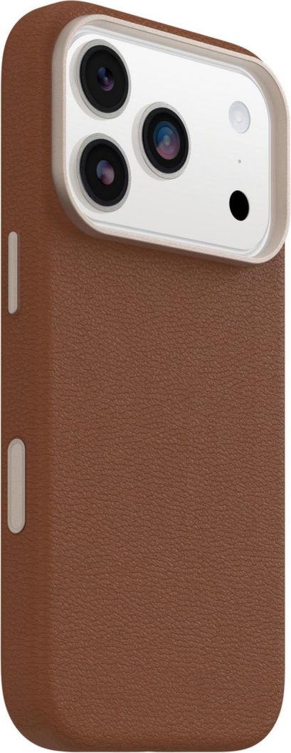 Crafted from organically grown and sustainably harvested nopal cactus, the Otterbox Symmetry Series Cactus Leather case for MagSafe offers a sustainable alternative to traditional leather products.