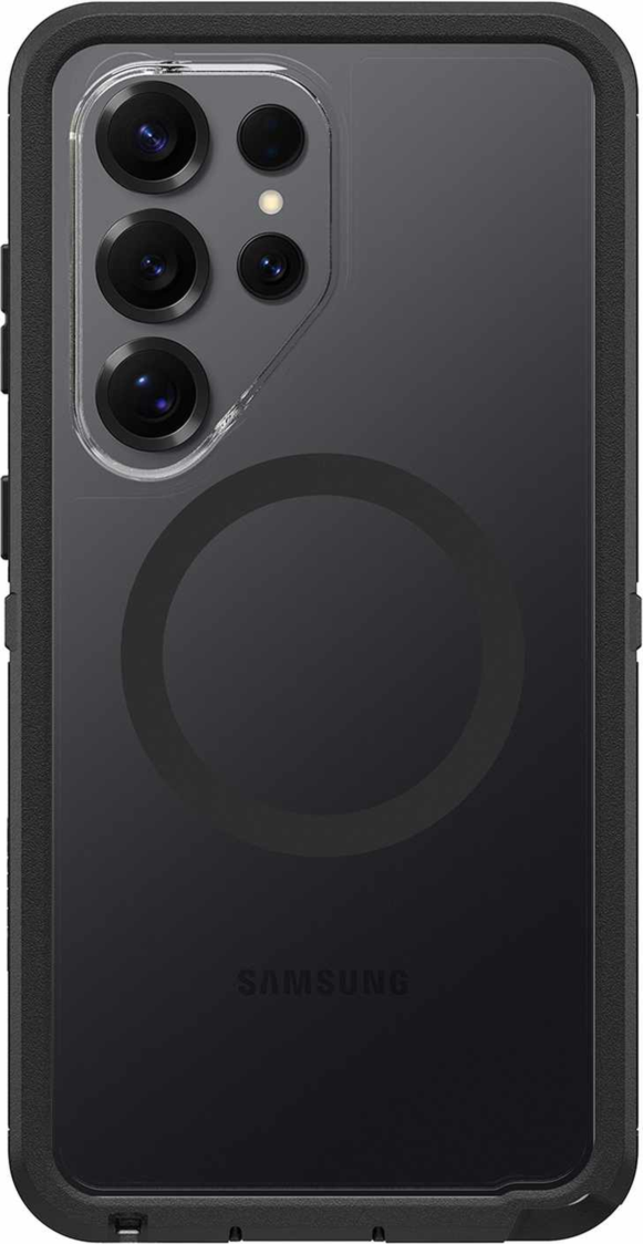 OtterBox - Defender Pro XT Clear Magnetic Case for Samsung Galaxy S26 Ultra - Dark Side