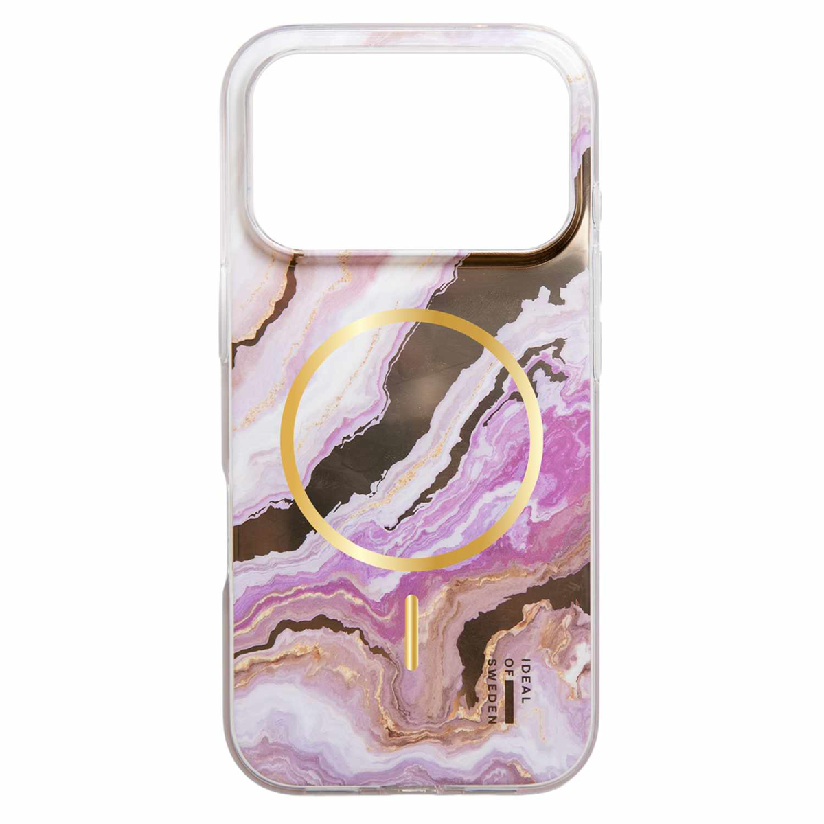 Ideal of Sweden - Coque miroir MagSafe « Agate Halo » pour iPhone 18 Pro/17 Pro