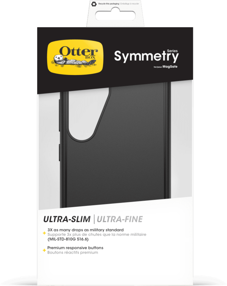 Slim but tough, the OtterBox Symmetry Series with Magnets offers style and protection in a one-piece design and features built-in magnets to provide perfect alignment for fast charging.