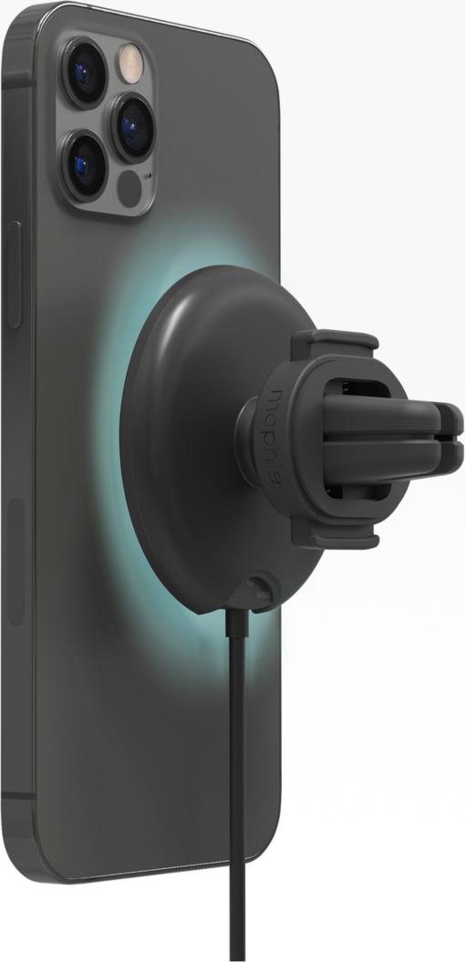 Mophie  - Snap Plus Wireless Charger Vent Mount  - Black