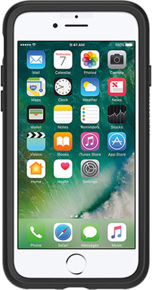 OtterBox - iPhone SE/8/7 - Symmetry Case - Black