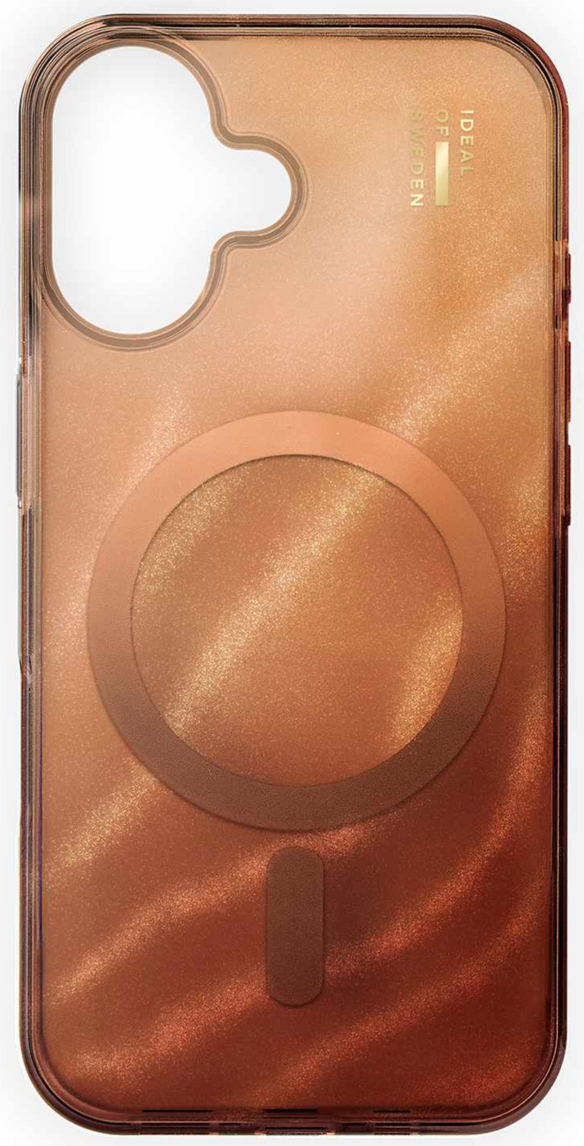 Ideal of Sweden IDCLCMSI2561562 Étui Glitter Glow MagSafe Mocha Mousse pour iPhone 17
