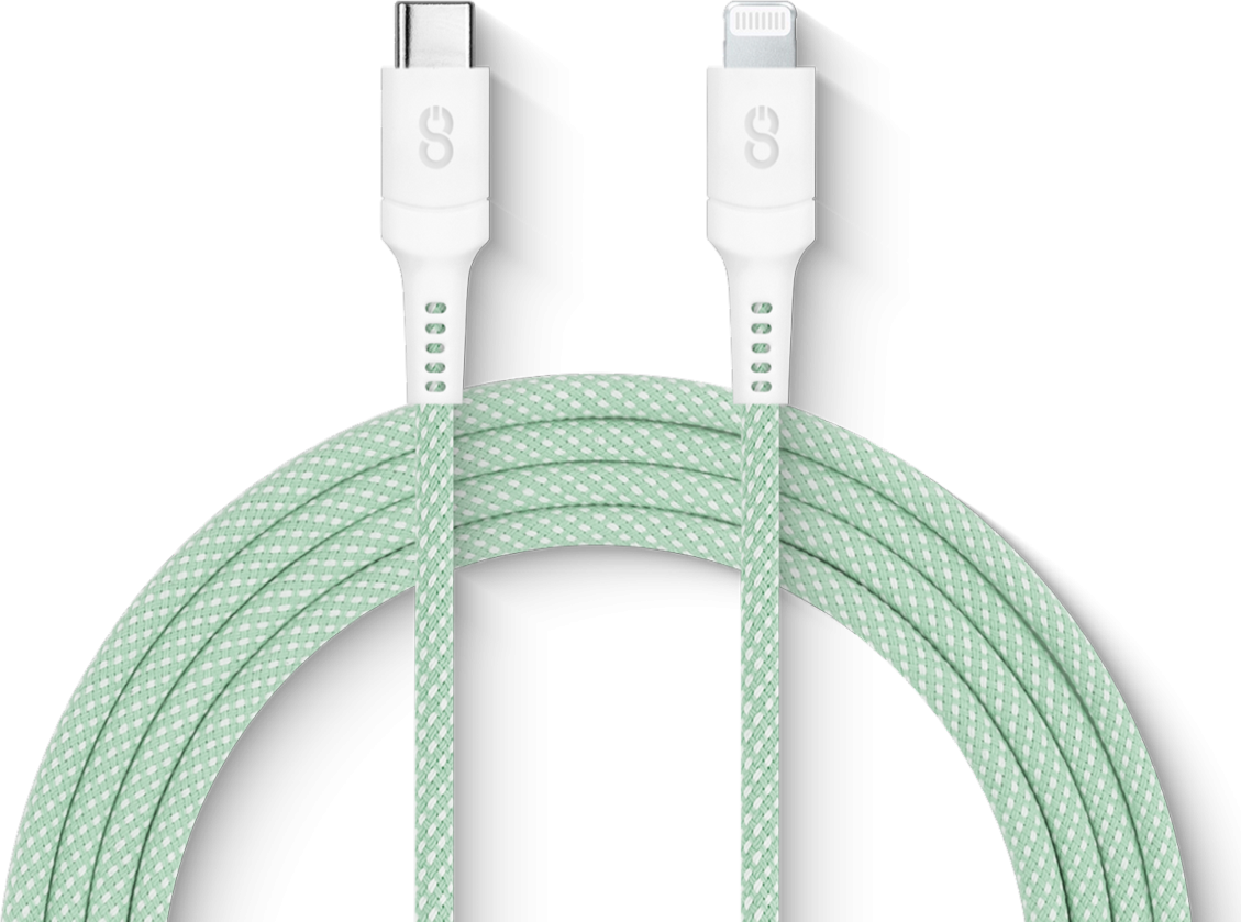 LOGiiX Vibrance Connect USB-C to Lightning - Green