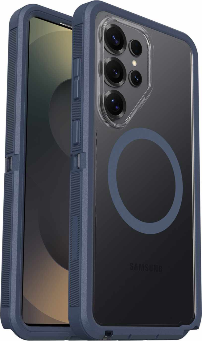OtterBox 7799893 Étui Defender Pro XT Clear avec Magnets Baby Bleu Clear pour Samsung Galaxy S26 Ultra